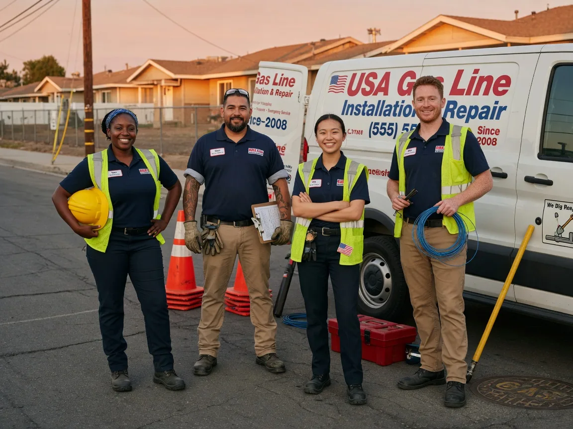 Gas Line Installation company in Comstock, MN